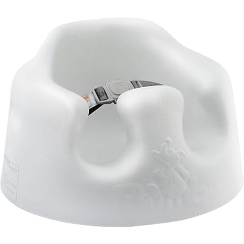 Bumbo Baby Floor Seat, Infant Sit Up Activity and Eating Chair Baby Infant Soft Foam Comfortable Floor Seat with 3 Point Adjustable Harness, Cotton