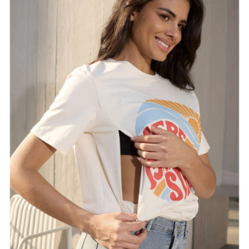 Here Comes the Sun Nursing T-shirt