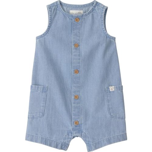 Little Planet by Carter's Neutral Jumpsuit made with Organic Cotton, Blue, 9M