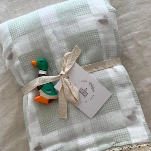 Mallard Duck Quilt 6 Layer Gauze Blanket – Chicke