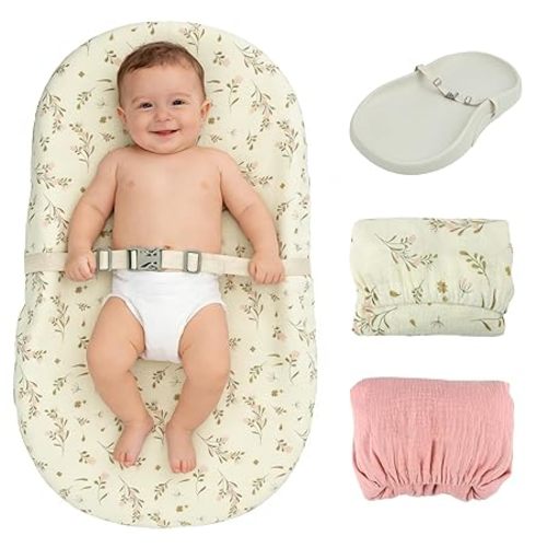 2 Pack Changing Pad Cover for Girls Boys,Lovely Soft Breathable Cotton Changing Table Cover,Unisex Baby Diaper Change Table Pad Covers.Fit 32"x16" Contoured Pad（Checkerboard,Brown）