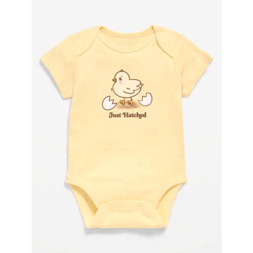 Short-Sleeve Graphic Bodysuit for Baby