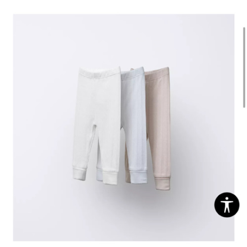 THREE-PACK RIBBED LEGGINGS - Multicolored | ZARA United States