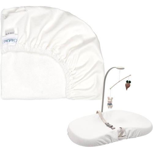 2-Pack Waterproof Changing Pad Cover,Soft Baby Nursery Diaper Changing Pad Sheets,Contour Changing Pads Liners,Change Pad Cover,Ultra-Soft & Breathable,Fits Skip Hop,Keekaroo Peanut,Machine Washable