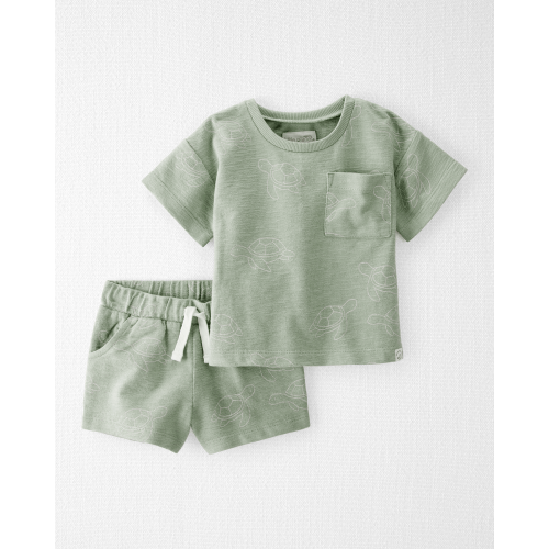 Baby 2-Piece Turtles Set Made with Organic Cotton - Little Planet | Carter's