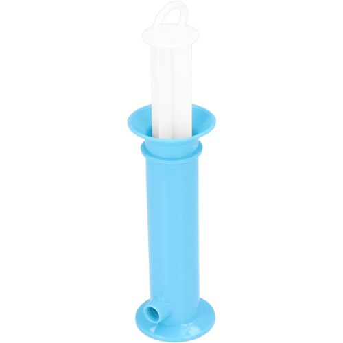 Fruit Puree Filler,7pcs Set Baby Food Pouch Maker Pure Color Pouches Toddler Fruit Squeeze Puree Filler for Kids(Blue)