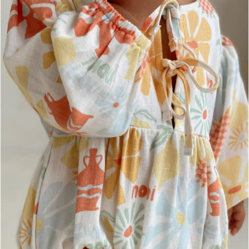 LAGUNA FRONT TIE ROMPER