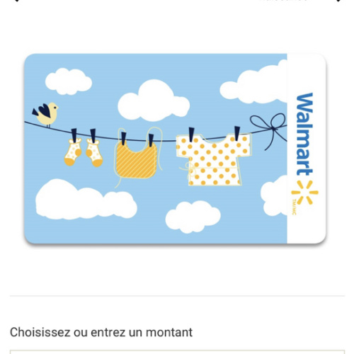 Cartes-cadeaux numériques | Walmart Canada