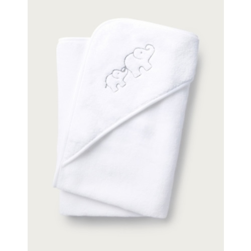 Organic Hydrocotton Elephant Hooded Baby Towel | The White Company