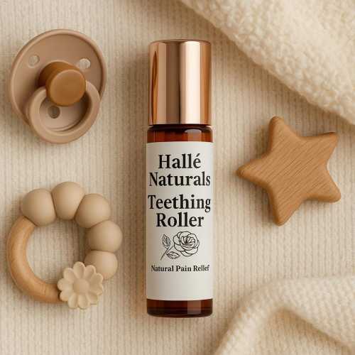 Teething Roller | Baby Teething Relief | Safe Natural Essential Oil Blend