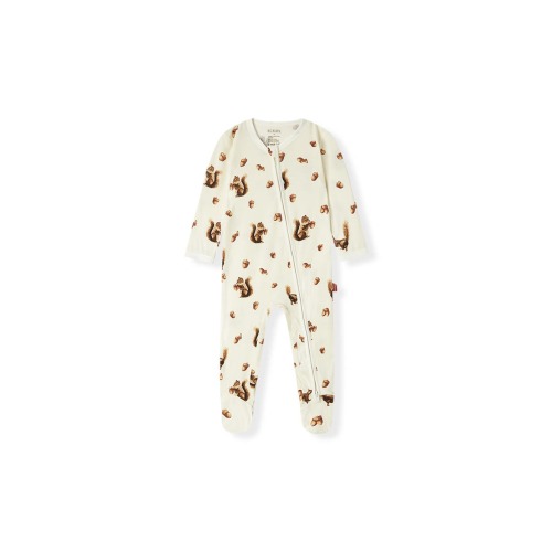 Luxe Stretch Zipper Footed Romper