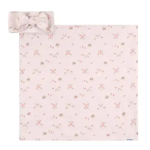 2-Piece Baby Girls Garden Swaddle and Headband Set – Gerber Childrenswear