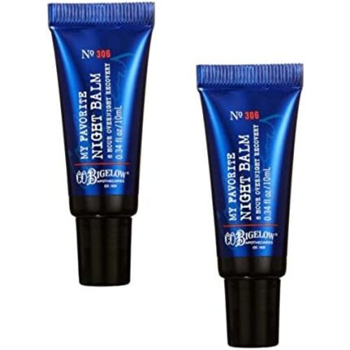 C.O. Bigelow 2 Pack My Favorite Night Balm Lip Treatment. 0.34 Oz