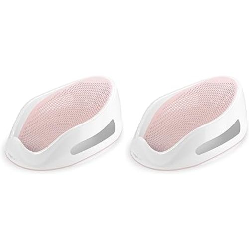 Angelcare Baby Bath Support (Pink) | Ideal for Babies Less Than 6 Months Old (Pack of 2)