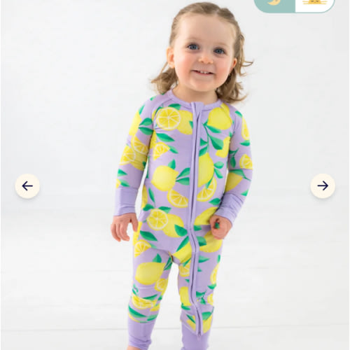 Lavender Sunny Citrus Zippy – Little Sleepies