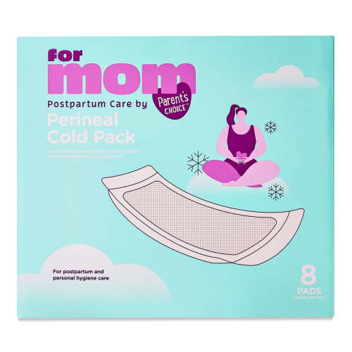 Parent's Choice Postpartum Care Perineal Cold Pack Ice Pads, Maxi, 8 Pack
