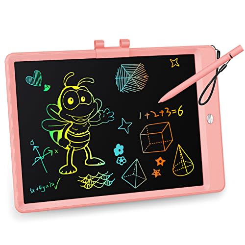 KOKODI LCD Writing Tablet,Gifts for 3 Years Old Boys and Girls,10 Inch Colorful Doodle Board Drawing Tablet, Erasable Reusable Electronic Drawing Pads, Educational and Learning Toy for Kids