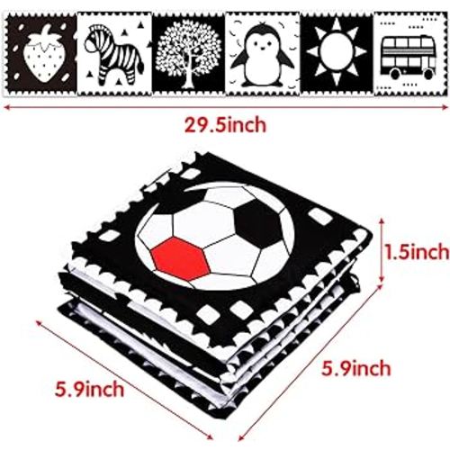 Black and White High Contrast Toys for Baby