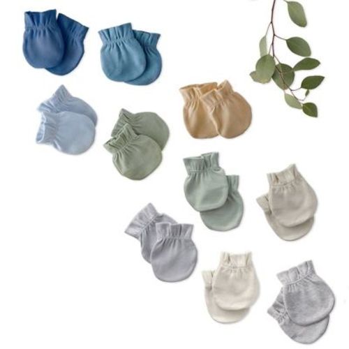 Butterblu MORGAN 10-Pack Baby Mittens Seafoam Terra Rainbow One Size