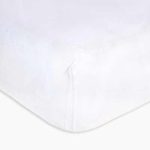 Organic Cotton Jersey Fitted Crib Sheet - Cloud