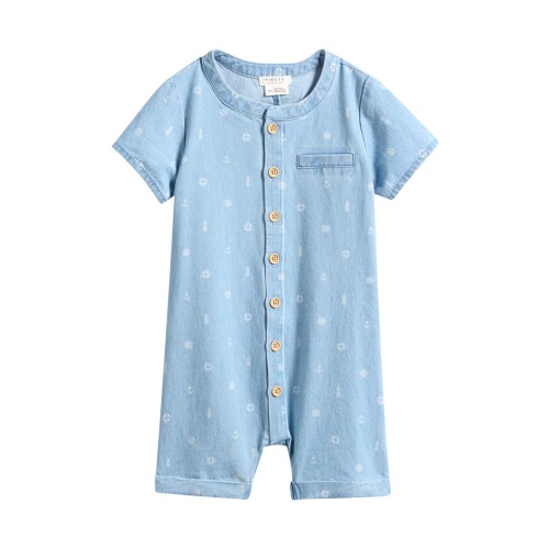 Seaside Chambray Romper