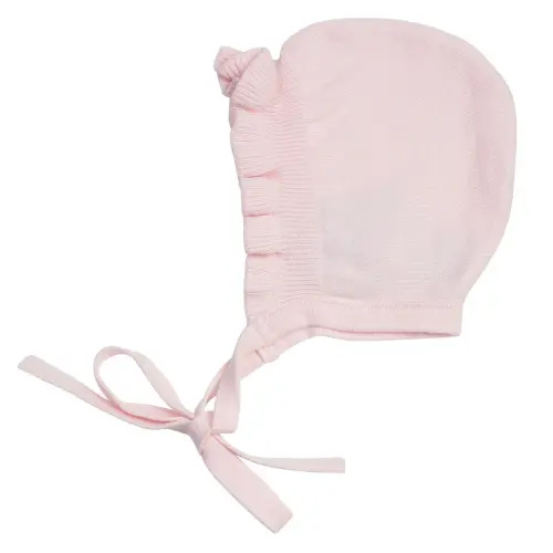 Ruffle Knit Bonnet