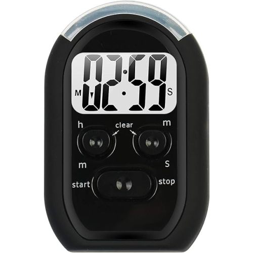 3 in 1 Kitchen Timer with Vibration, Flasher and Beeper for Cooking, Baking, Sports, Games, Yoga, Study, Meditation, Office