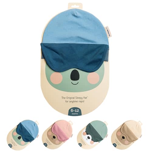 Sleepy Hat The Original Baby Sleep Mask & Soft Eye Shade – Newborn, Sun Hat & Beanie – Travel & Baby Gifts