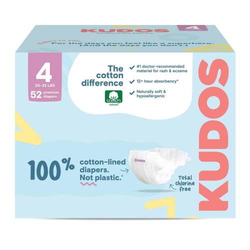 Chlorine Free Cotton-Lined Disposable Diapers