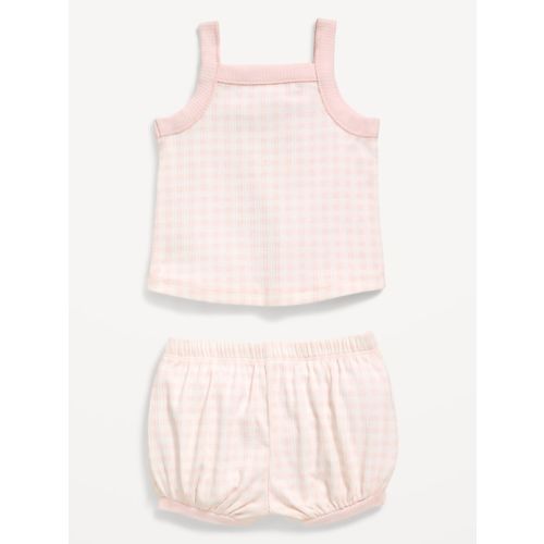 Ribbed Cami Tank and Shorts Set for Baby