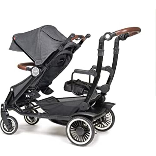 Austlen Entourage 2.0 Sit and Stand Stroller in Black (Also Available in Navy)