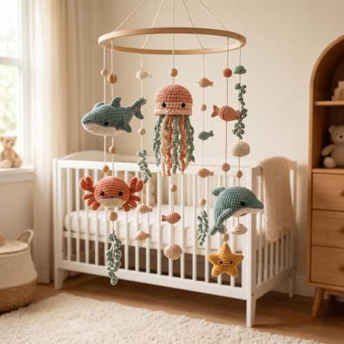 Ocean Baby Mobile Crochet