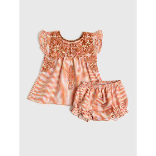 Six Honeybees Baby Girls' Puebla Bloomer Set