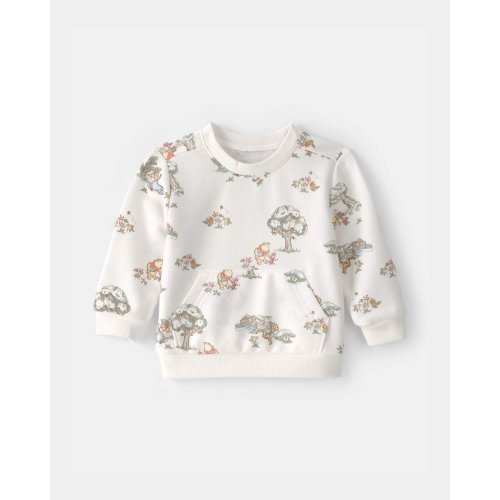 Baby Disney© Winnie the Pooh French Terry Pullover Sweatshirt - White - OshKosh B'gosh | Carter's