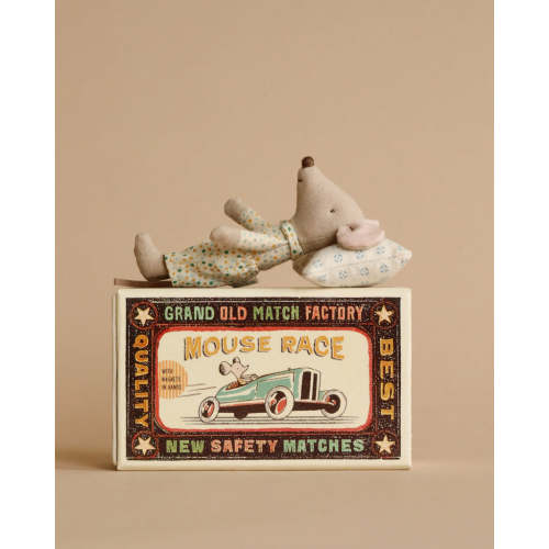 Maileg Little Brother, Mouse In Matchbox– Odin Parker
