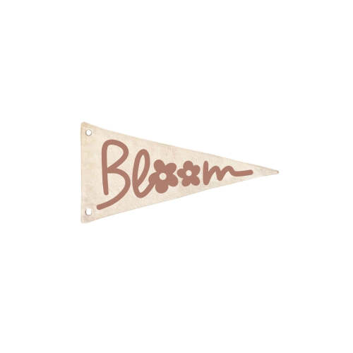 Bloom Canvas Pennant Flag – Cherrypick