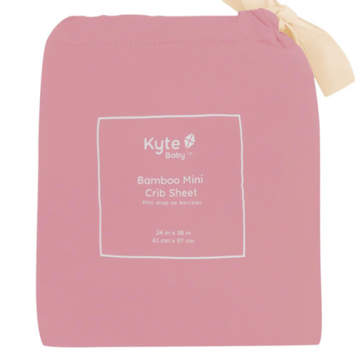 Mini Crib Sheet in Apple Blossom