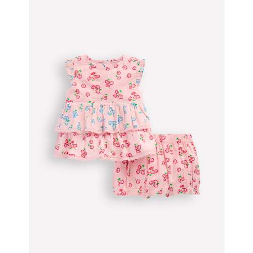 Tiered Ruffle Play Set-Pink Daisy Hotchpotch