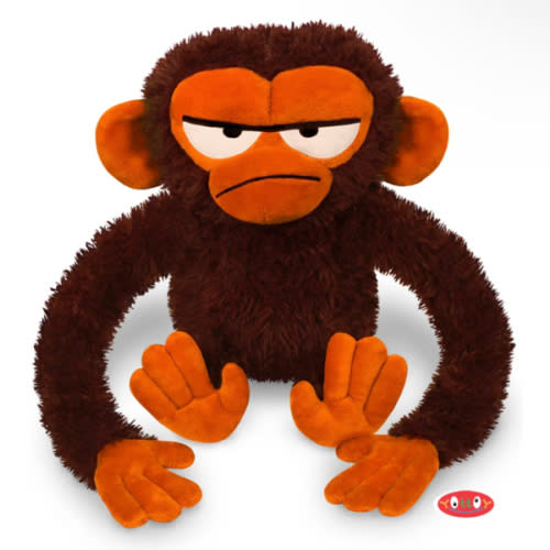 Grumpy Monkey 12" Soft Toy – YOTTOY Productions