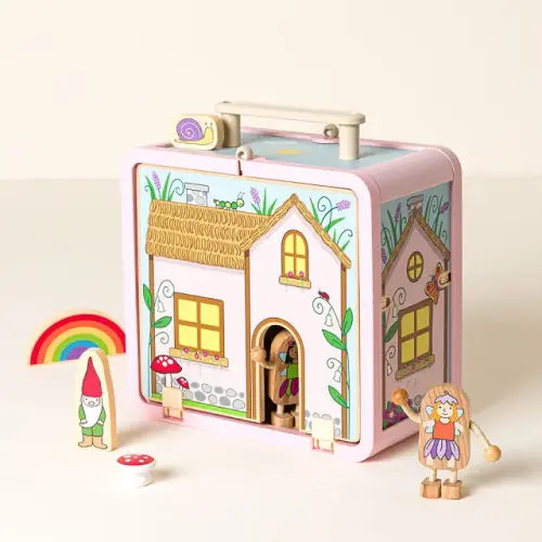 Magical Fairy House Portable Play Case