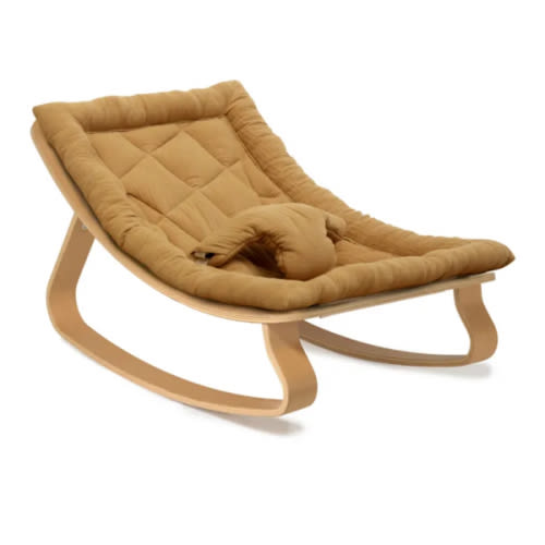 Charlie Crane - Levo Beech Wood Baby Bouncer | Smallable