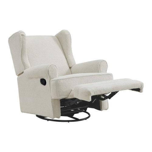 Oxford Baby Teegan Manual Upholstered Glider Recliner Rocking Chair Swivel for Nursery & Living Room & Reviews | Wayfair