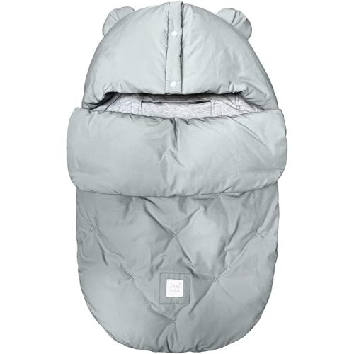 7AM Enfant Universal Stroller Footmuff - Water Repellent Winter Bunting Bag for Strollers & Car Seats, Soft Micro-Fleece & Plush Lined Stroller Footmuff for Baby Boy & Girl | BebePOD