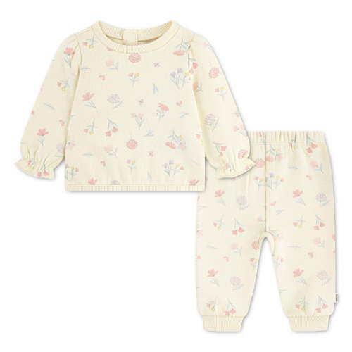 Huggies Happy Hugs Infant Girl Printed 2-Piece Top and Pants Set - Walmart.ca