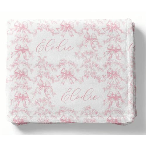 Fancy Frills Personalized Kids Blanket