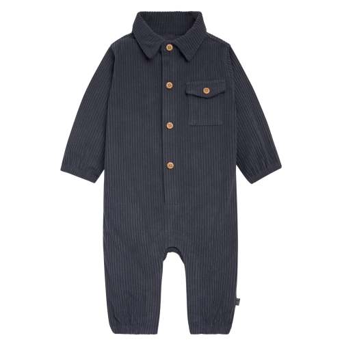 Baby Boys Navy Corduroy Romper – Gerber Childrenswear