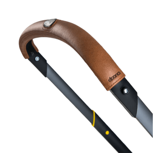 Doona Handlebar Cover, Leather US in Brown