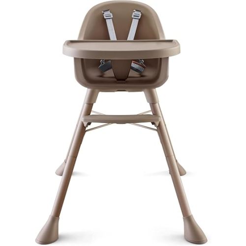 HARPPA Caspio Lite High Chair, 4-in-1 Baby Feeding Chair with Footrest