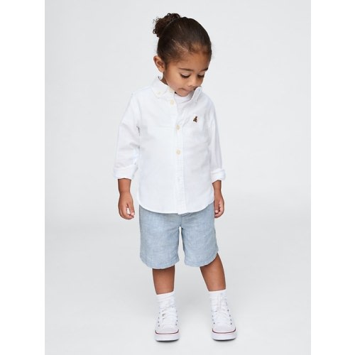 Baby & Toddler Linen-Cotton Shorts