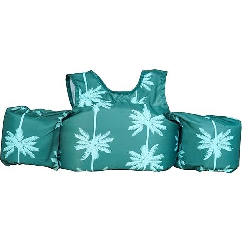 Ava + Oliver Toddler Swim Vest - Toddler Floaties Jacket & Water Wings for Boys & Girls - Durable & Adjustable Fit - Secure & Comfortable Kids Puddle Jumper for Pools